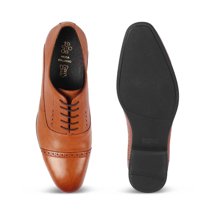 Togford New  Tan Men's Comfortable Lace Ups Tresmode