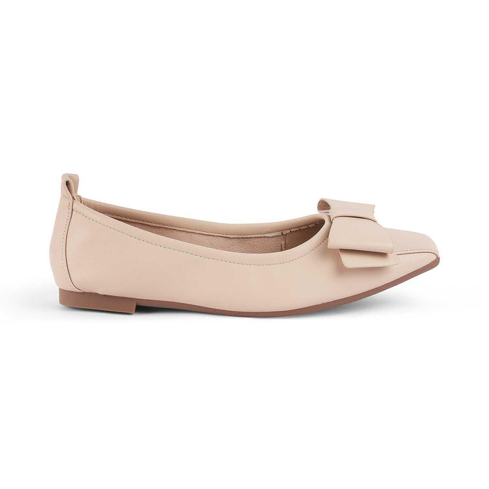 Treiu Beige Women's Ballerinas Tresmode