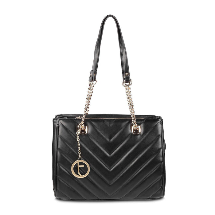 Tresmode Black Premium Vegan Friendly Leather Women’s HandBag