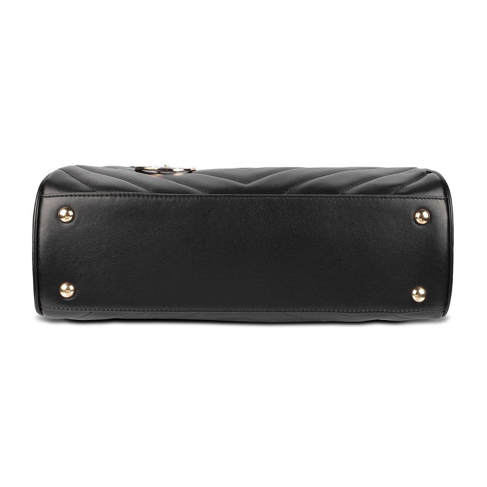 Tresmode Black 2-Way Womens HandBag