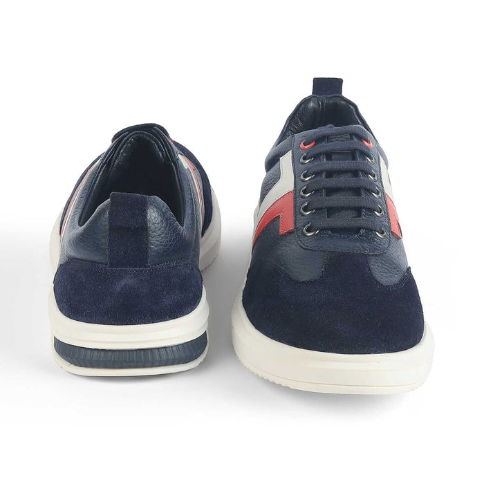 Vorsa Blue Men's Go-to Sneakers Tresmode