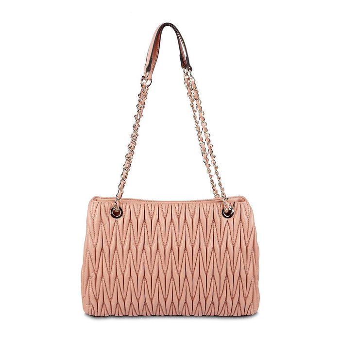 Tresmode Pink Wrinkled Pattern Womens Sling Bag