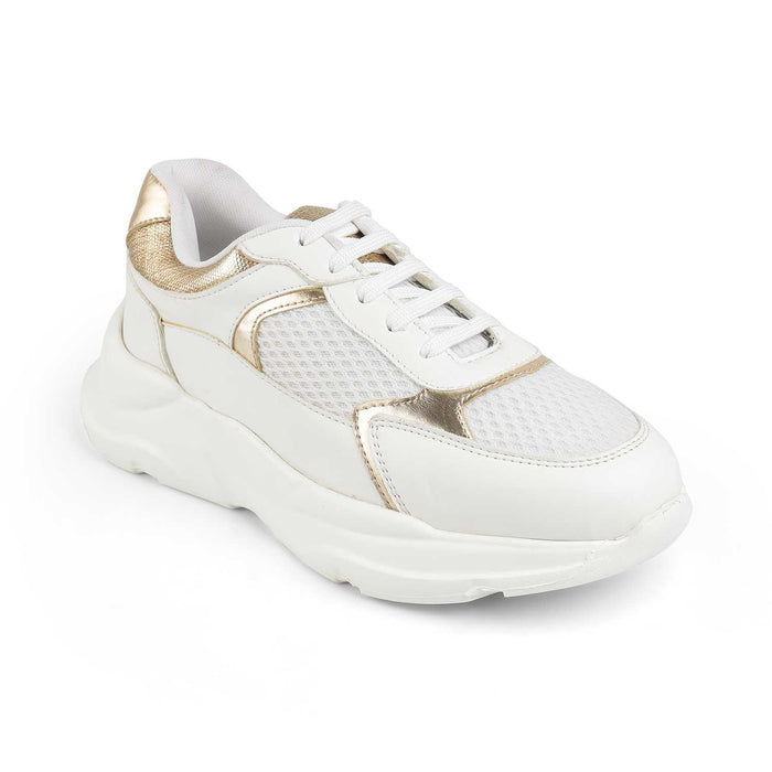 Women's Gold Sneakers Tresmode