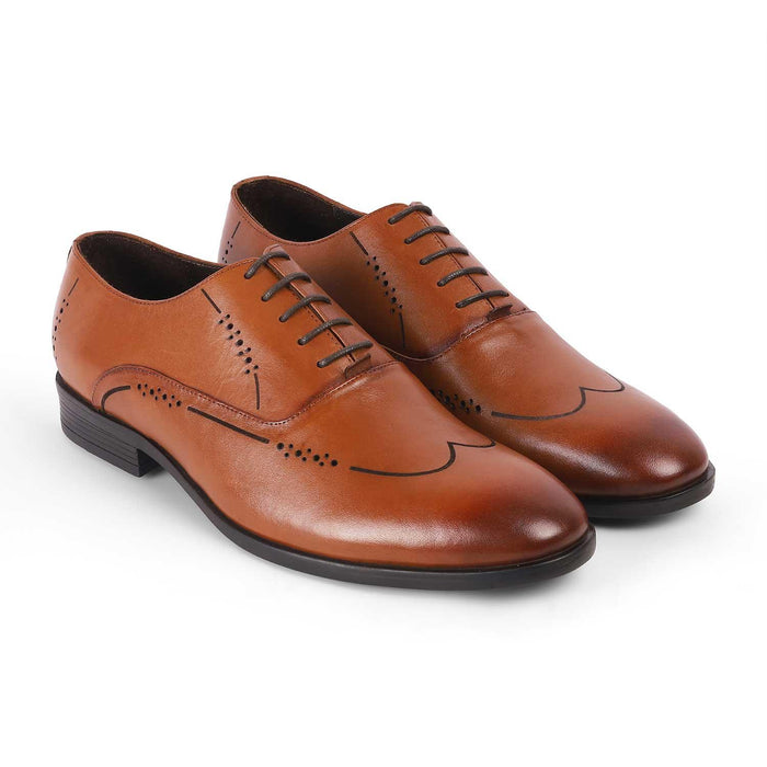 Yody Tan Men's Sophisticated Lace Ups Tresmode