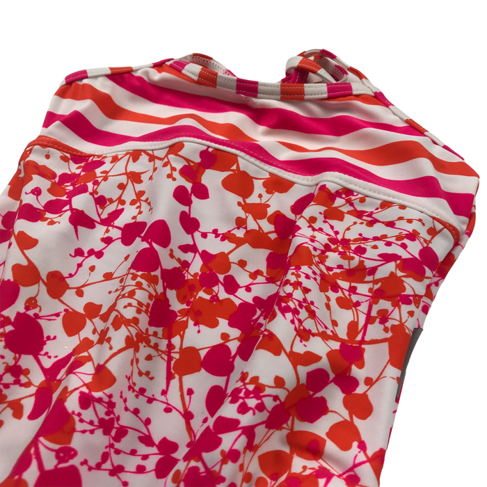 Trespass 5-6 years pink orange pattern swimsuit