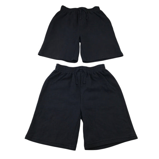Tu 10-11 years shorts bundle navy blue jersey cotton polyester
