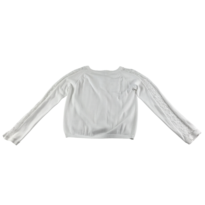 Tu 11-12 years white lace cardigan