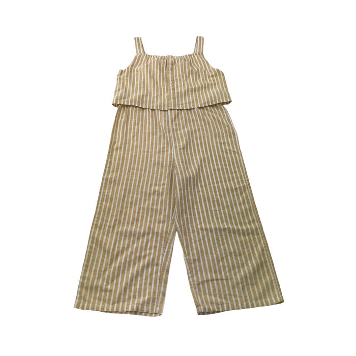 Tu 12-13 years yellow and white stripy jumpsuit