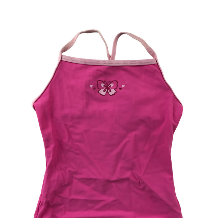 Tu 5-6 years pink butterfly swimsuit