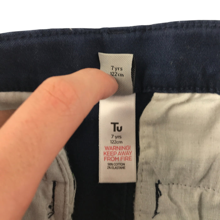 Tu 6-7 years navy chino trousers
