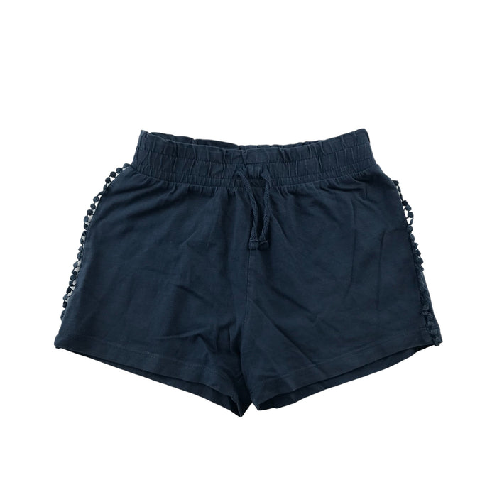 Tu 7 years navy and floral two pairs of cotton shorts