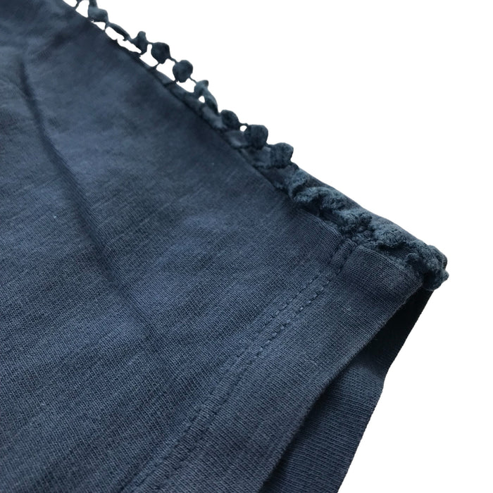 Tu 7 years navy and floral two pairs of cotton shorts