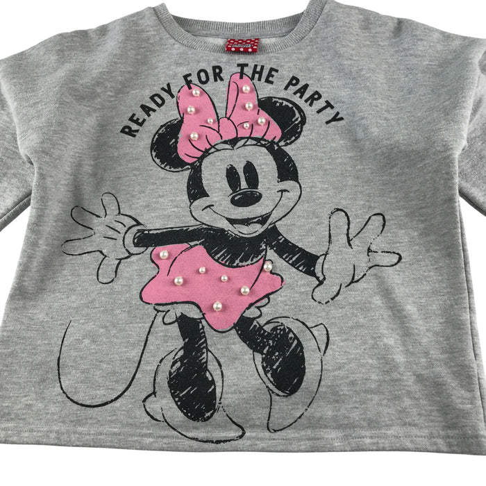 Tu 9-10 years grey minnie mouse sweater