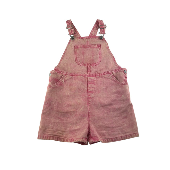 Tu 9-10 years pink denim dungaree shorts