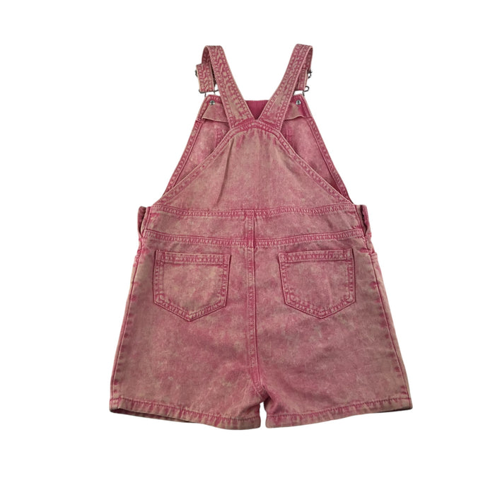 Tu 9-10 years pink denim dungaree shorts