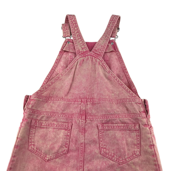 Tu 9-10 years pink denim dungaree shorts