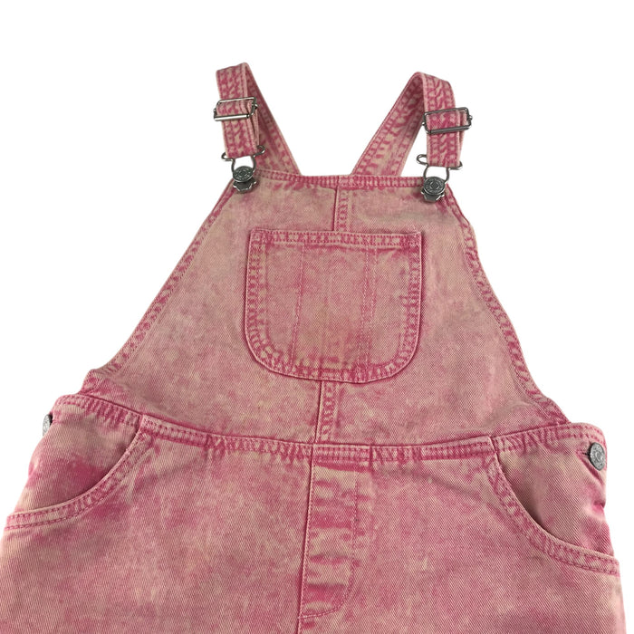 Tu 9-10 years pink denim dungaree shorts