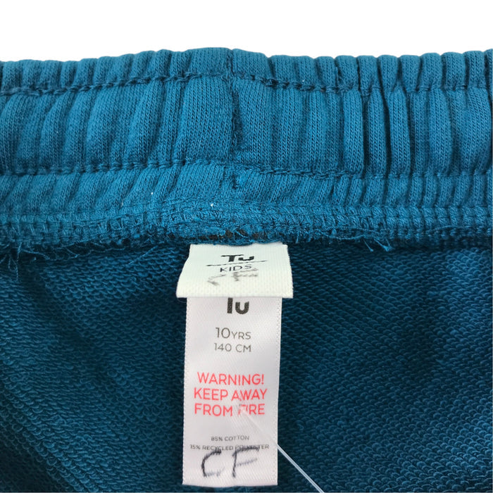 Tu 9-10 years teal blue joggers cotton polyester