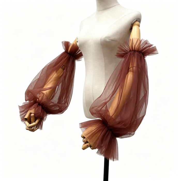 Tulle Detachable Sleeves for Wedding Halloween