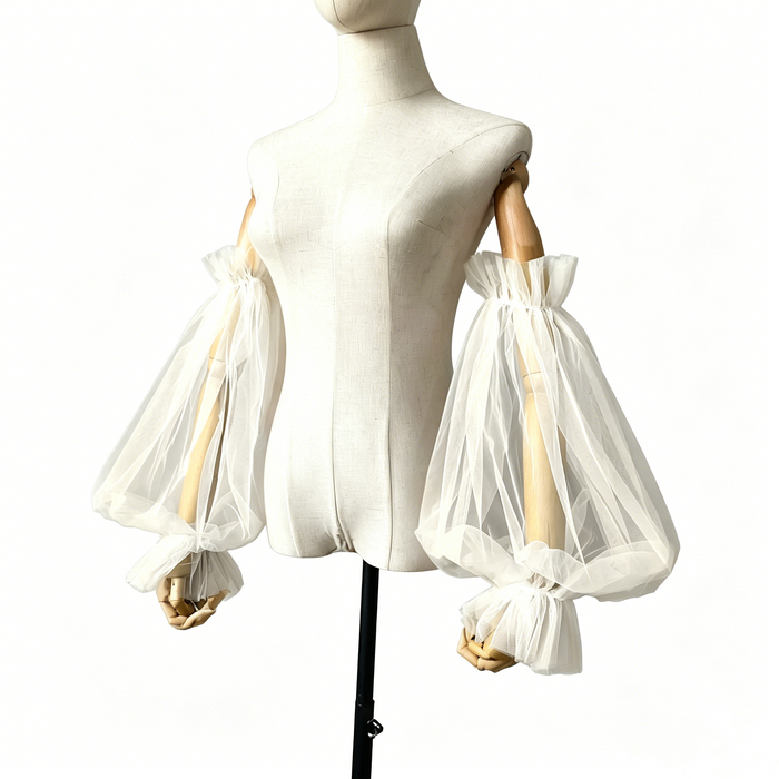 Tulle Detachable Sleeves for Wedding Halloween