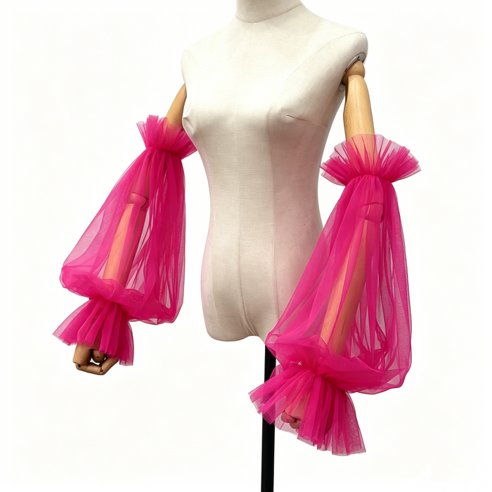 Tulle Detachable Sleeves for Wedding Halloween