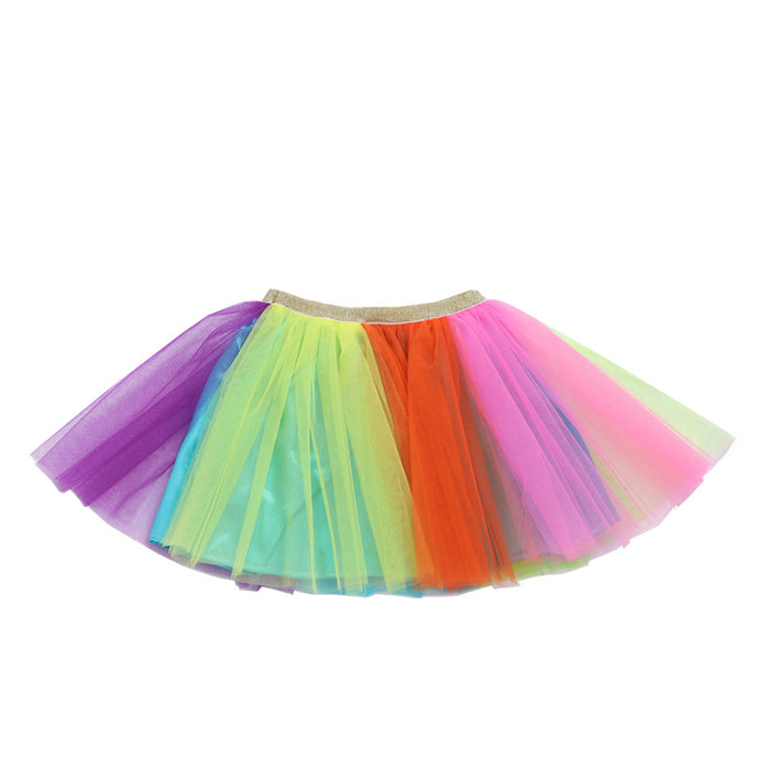 Tulle Rainbow Princess Photography Dresses Ballet For Girls Tutu Dresses Ball Gown