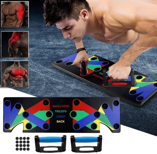 ULTIMATE 9 IN 1 PUSH UP BOARD HOME WORKOUT STATION  96 reviews