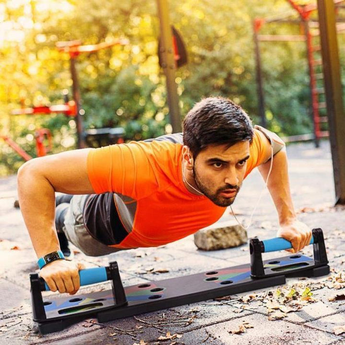 ULTIMATE 9 IN 1 PUSH UP BOARD HOME WORKOUT STATION  96 reviews