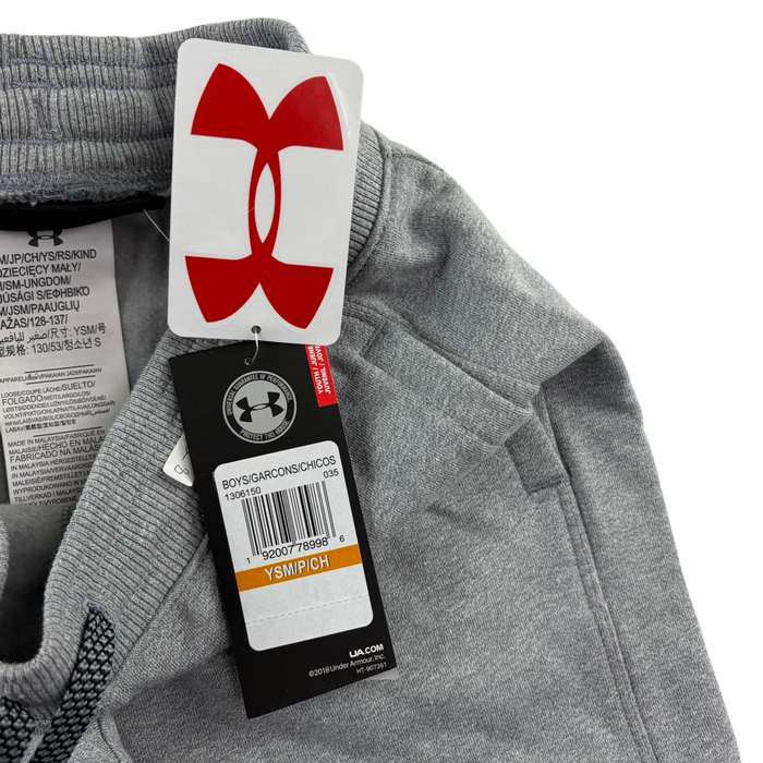Under Armour 7-8 years grey shorts