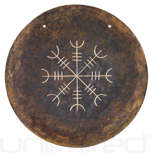 Unlimited 14" Helm of Awe Gong (Hand-Engraved)