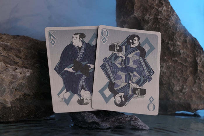 Origami Blue Edition Court Cards (Diamonds)