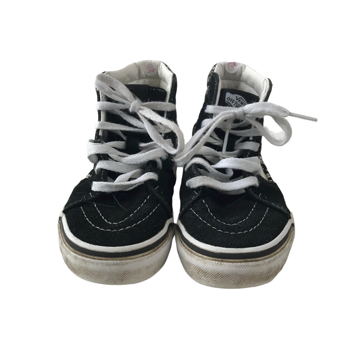 Vans  size UK 13 (jr) black high top trainers