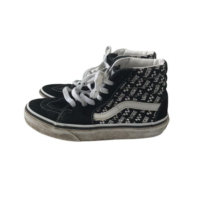 Vans  size UK 13 (jr) black high top trainers