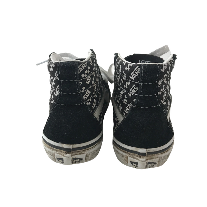 Vans  size UK 13 (jr) black high top trainers
