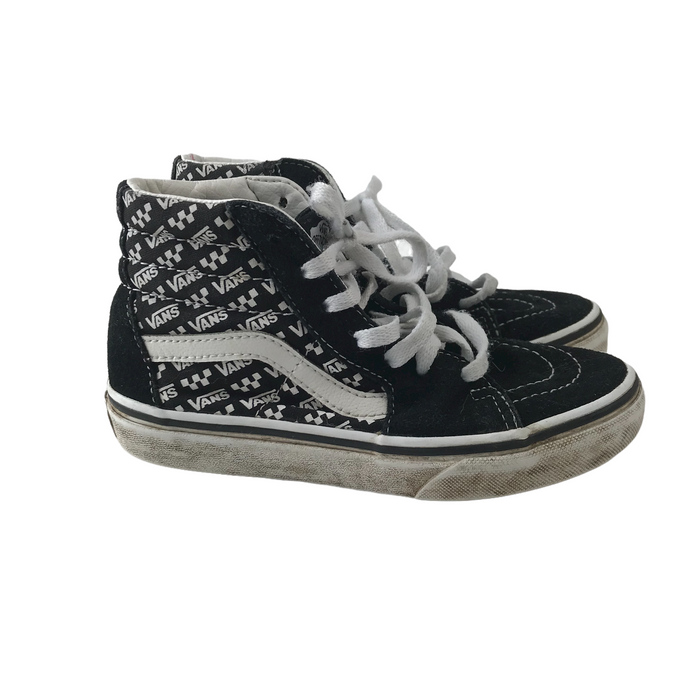 Vans  size UK 13 (jr) black high top trainers