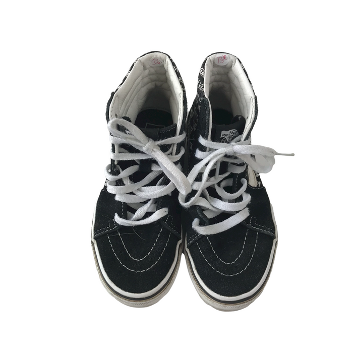 Vans  size UK 13 (jr) black high top trainers
