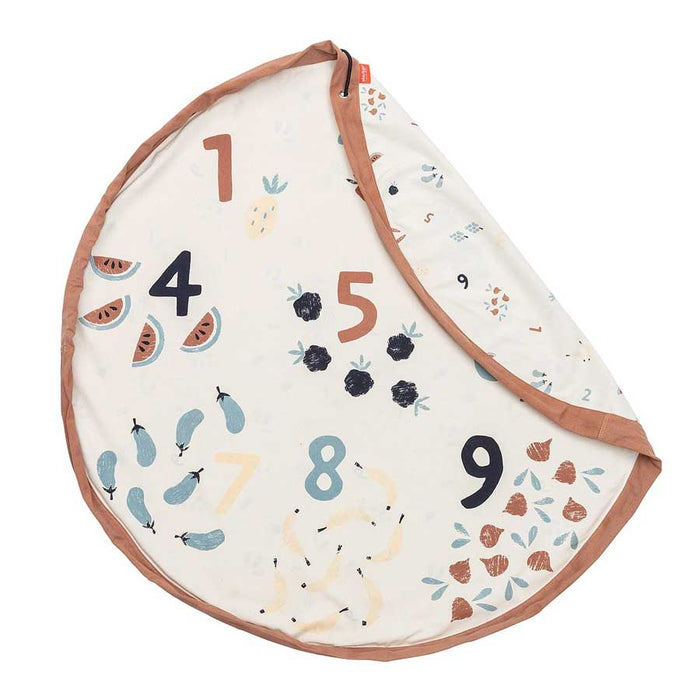 Play & Go Veggie Numbers Storage Bag & Play Mat - Large | Koop.co.nz