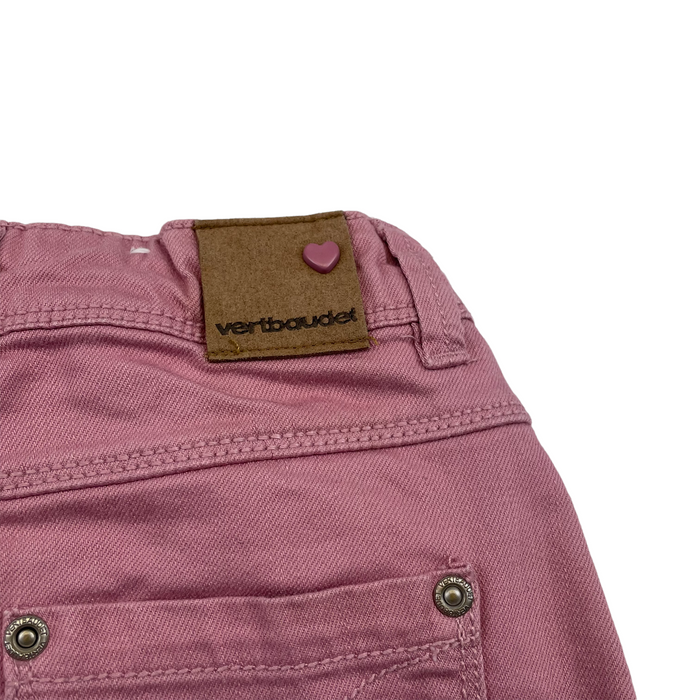 Verbrudet 8-9 years pink denim skirt