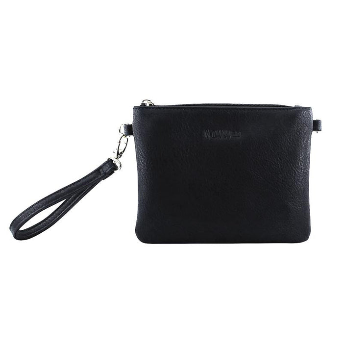 Moana Road Viaduct Clutch Bag - Black | Koop.co.nz