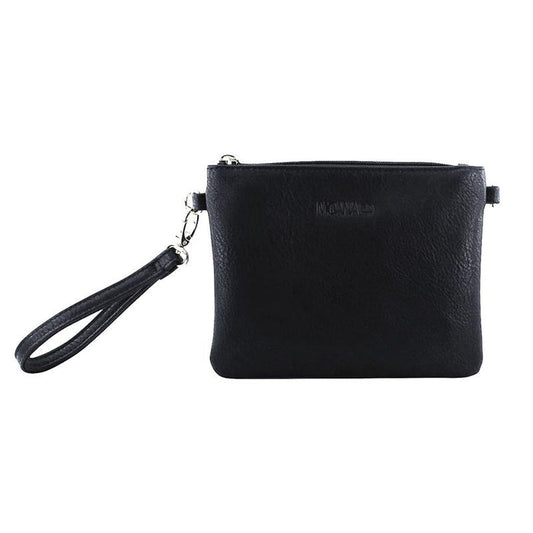 Moana Road Viaduct Clutch Bag - Black | Koop.co.nz