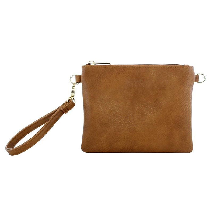 Moana Road Viaduct Clutch Bag - Tan | Koop.co.nz
