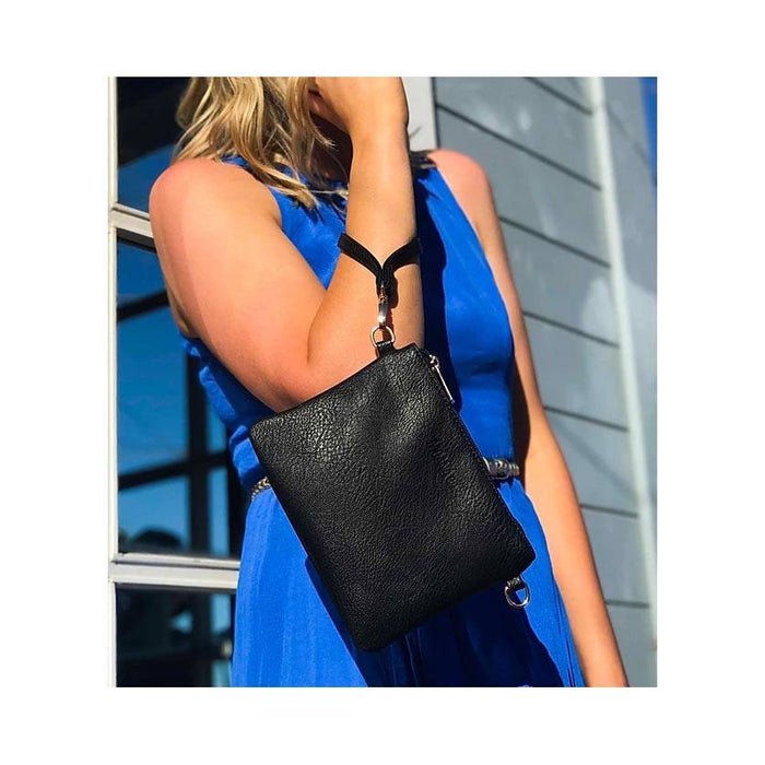 Moana Road Viaduct Clutch Bag - Tan | Koop.co.nz