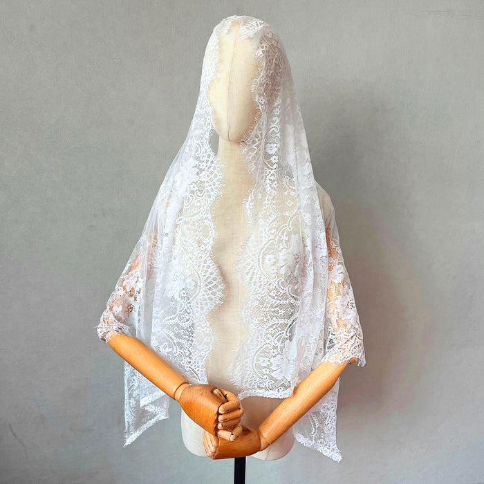 Vintage Infinity Shape Veil Head Covering for Wedding Halloween