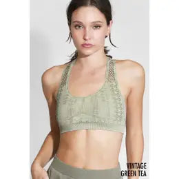 Vintage Peephole Detailed Bralette