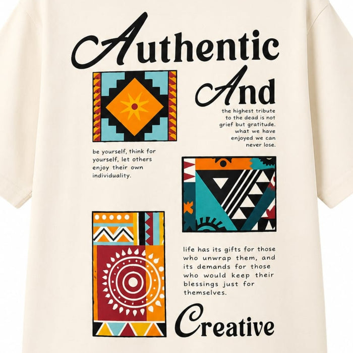 VITAMINS AUTHENTIC AND CREATIVE GRAPHIC BOXY FIT T-SHIRT