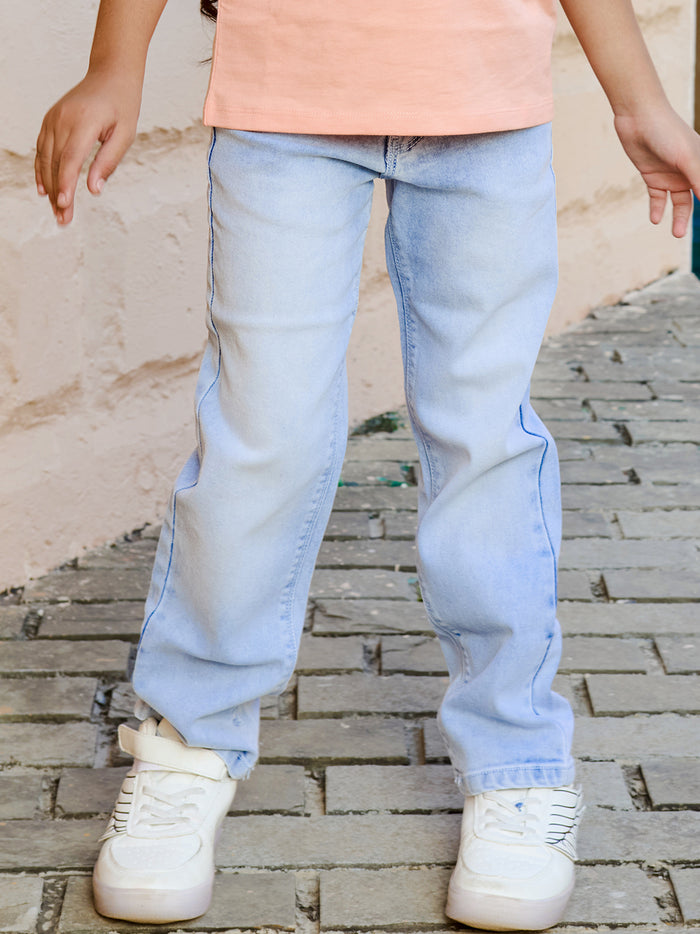 VITAMINS BASIC STRAIGHT FIT DENIM PANT