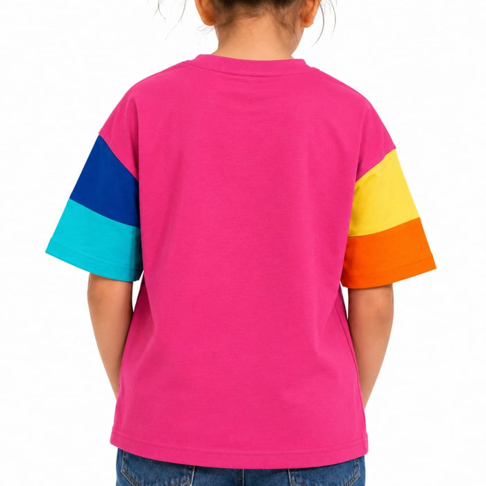 VITAMINS BLOCK BUZZ GRAPHIC BOXY FIT T-SHIRT