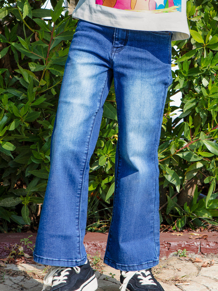 VITAMINS BLUE BOOT CUT DENIM PANT