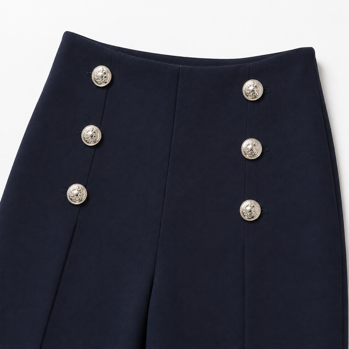 VITAMINS BOOT CUT WITH SLIT SOLID JEGGING
