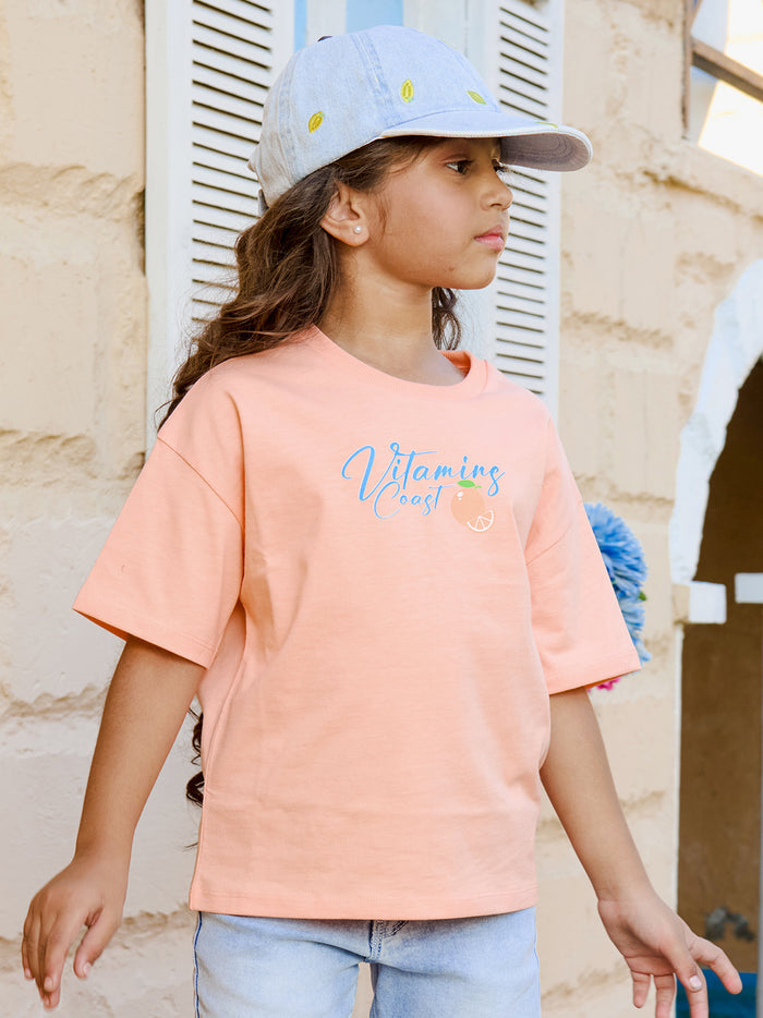 VITAMINS COAST FRONT BACK GRAPHIC T-SHIRT